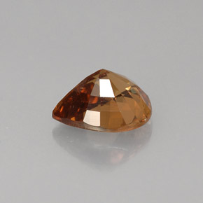 Color-Change Garnet Gemstone in 7.6 x 6.5 mm Size for Sale, Color-Change Garnet Stone in Golden Brown to Pink Color