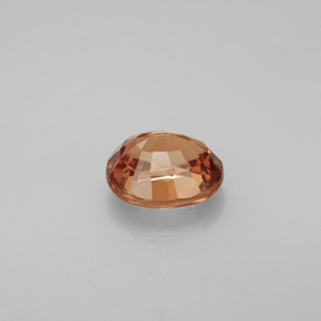 Color-Change Garnet Gemstone in 6.9 x 5.9 mm Size for Sale, Color-Change Garnet Stone in Golden Brown to Orange Color