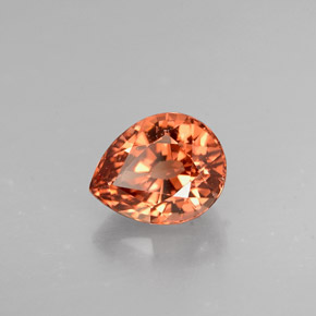 1.25 ct  Color-Change Garnet Stone, Natural Color-Change Garnet in Pear Facet Shape for Sale