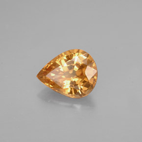 1.18 ct Multicolor Color-Change Garnet Stone, Natural Color-Change Garnet in Pear Facet Shape for Sale