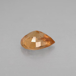 Color-Change Garnet Gemstone in 7.5 x 5.9 mm Size for Sale, Color-Change Garnet Stone in Golden Brown to Orange Color