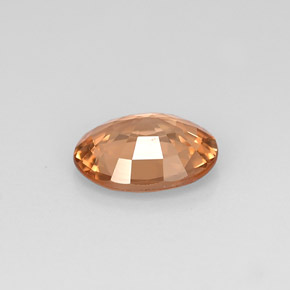Color-Change Garnet Gemstone in 7.5 x 5.7 mm Size for Sale, Color-Change Garnet Stone in Golden Brown to Pink Color