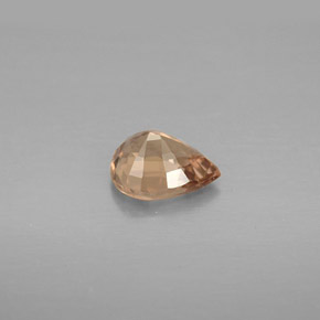 Color-Change Garnet Gemstone in 7.4 x 5.8 mm Size for Sale, Color-Change Garnet Stone in Golden Brown to Pink Color