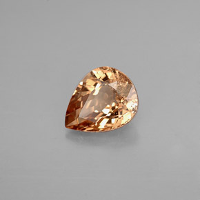 1.40 ct Multicolor Color-Change Garnet Stone, Natural Color-Change Garnet in Pear Facet Shape for Sale
