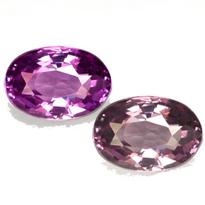 0.55 ct  Color-Change Garnet Gemstone, Color-Change Garnet Gem in Oval Facet Shape for Sale.