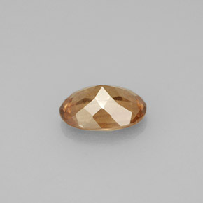 Color-Change Garnet Gemstone in 8 x 6 mm (calibrated) Size for Sale, Color-Change Garnet Stone in Golden Brown to Orange Color