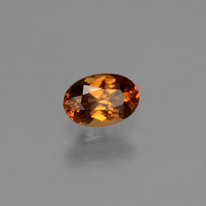 0.65 ct Multicolor Color-Change Garnet Stone, Natural Color-Change Garnet in Oval Facet Shape for Sale