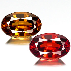 0.65 ct  Color-Change Garnet Gemstone, Color-Change Garnet Gem in Oval Facet Shape for Sale.