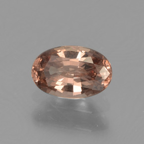 0.59 ct Brown Color-Change Garnet Stone, Natural Color-Change Garnet in Oval Facet Shape for Sale