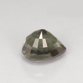Color-Change Garnet Gemstone in 7.1 x 5.8 mm Size for Sale, Color-Change Garnet Stone in Greenish Brown To Red Pink Color