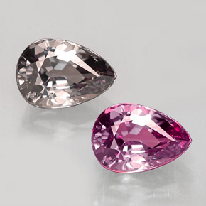 1.18 ct Multicolor Color-Change Garnet Gemstone, Color-Change Garnet Gem in Pear Facet Shape for Sale.