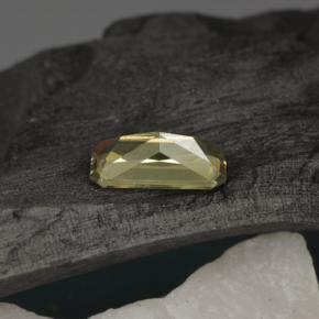 Color-Change Garnet Gemstone in 7.1 x 3.6 mm Size for Sale, Color-Change Garnet Stone in Brownish Yellow Color