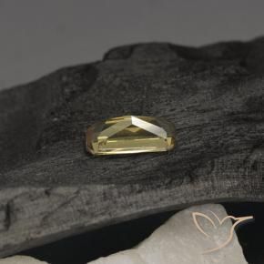 Color-Change Garnet Gemstone in 7 x 3.5 mm Size for Sale, Color-Change Garnet Stone in Medium Yellow  Color