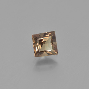 0.72 ct Multicolor Color-Change Garnet Stone, Natural Color-Change Garnet in Princess-Cut Shape for Sale