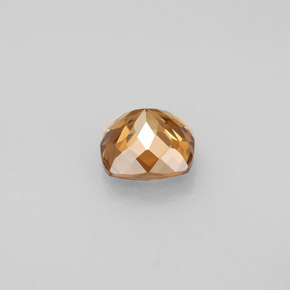 Color-Change Garnet Gemstone in 6.1 x 6.1 mm Size for Sale, Color-Change Garnet Stone in Golden Brown to Orange Color