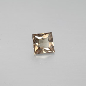 0.49 ct Brown Color-Change Garnet Stone, Natural Color-Change Garnet in Princess-Cut Shape for Sale