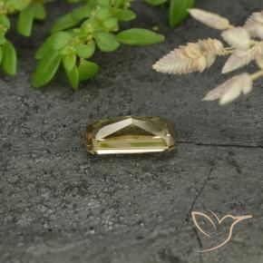 Color-Change Garnet Gemstone in 7 x 3.5 mm Size for Sale, Color-Change Garnet Stone in Gold Color