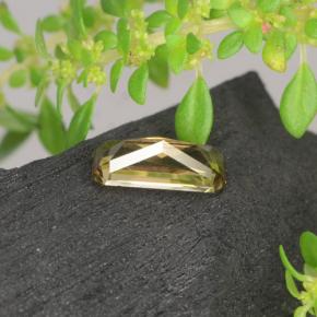 Color-Change Garnet Gemstone in 7 x 3.4 mm Size for Sale, Color-Change Garnet Stone in Golden-Brown Color