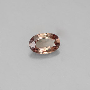 0.58 ct Brown Color-Change Garnet Stone, Natural Color-Change Garnet in Oval Facet Shape for Sale