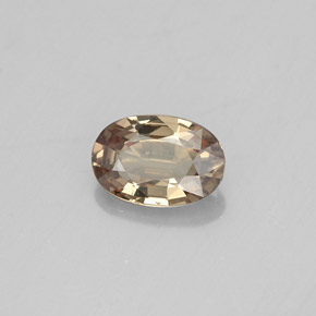 0.53 ct Multicolor Color-Change Garnet Stone, Natural Color-Change Garnet in Oval Facet Shape for Sale