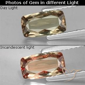 0.87 قيراط عقيق متغير اللون بقطع الوسادة ، <cite dir="ltr" lang="en">8 x 4.5</cite> مم من تنزانيا, Photo A