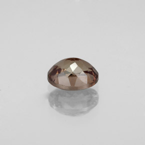 Color-Change Garnet Gemstone in 6.5 x 5.2 mm Size for Sale, Color-Change Garnet Stone in Golden Brown to Orange Color