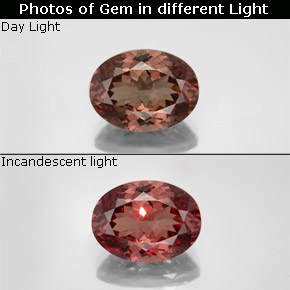 5.58 ct Color-Change Color-Change Garnet Gemstone, Color-Change Garnet Gem in Oval Facet Shape for Sale.