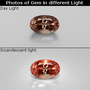 1.68 ct Multicolor Color-Change Garnet Gemstone, Color-Change Garnet Gem in Oval Facet Shape for Sale.