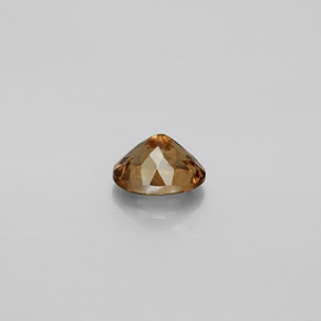 Color-Change Garnet Gemstone in 7.5 x 6.1 mm Size for Sale, Color-Change Garnet Stone in Golden Brown to Orange Color