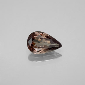 1.27 ct Multicolor Color-Change Garnet Stone, Natural Color-Change Garnet in Pear Facet Shape for Sale