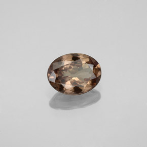 1.41 ct Brown Color-Change Garnet Stone, Natural Color-Change Garnet in Oval Facet Shape for Sale