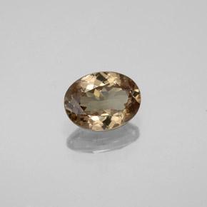 1.48 ct Brown Color-Change Garnet Stone, Natural Color-Change Garnet in Oval Facet Shape for Sale