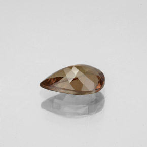 Color-Change Garnet Gemstone in 9 x 6 mm (calibrated) Size for Sale, Color-Change Garnet Stone in Golden Brown to Orange Color