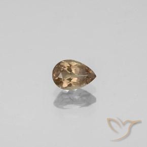 0.57 ct Brown Color-Change Garnet Stone, Natural Color-Change Garnet in Pear Facet Shape for Sale