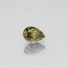 0.63 ct Multicolor Color-Change Garnet Stone, Natural Color-Change Garnet in Pear Facet Shape for Sale