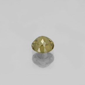 Color-Change Garnet Gemstone in 5 mm (calibrated) Size for Sale, Color-Change Garnet Stone in Greenish Brown to Orange Color