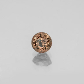 0.61 ct Multicolor Color-Change Garnet Stone, Natural Color-Change Garnet in Round Facet Shape for Sale