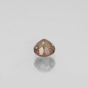 Color-Change Garnet Gemstone in 4.6 mm Size for Sale, Color-Change Garnet Stone in Golden Brown to Orange Color