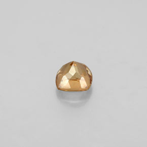Color-Change Garnet Gemstone in 4.1 x 4 mm Size for Sale, Color-Change Garnet Stone in Golden Brown to Orange Color