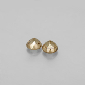 Color-Change Garnet Gemstone in 4 mm (calibrated) Size for Sale, Color-Change Garnet Stone in Golden Brown to Orange Color