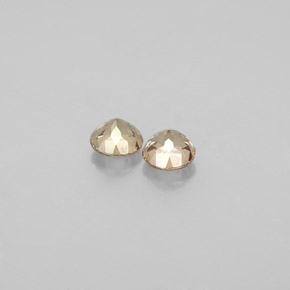 Color-Change Garnet Gemstone in 4 mm (calibrated) Size for Sale, Color-Change Garnet Stone in Golden Brown to Orange Color