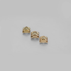 Color-Change Garnet Gemstone in 3.7 x 3.7 mm Size for Sale, Color-Change Garnet Stone in Golden Brown to Orange Color