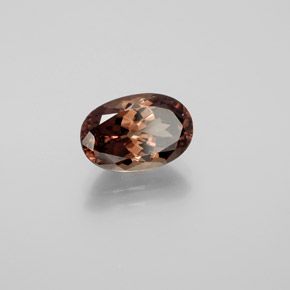 3.78 ct Color-Change Color-Change Garnet Stone, Natural Color-Change Garnet in Oval Facet Shape for Sale