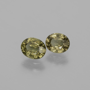 1.41 ctw Multicolor Color-Change Garnet Stones, Natural Color-Change Garnet in Oval Facet Shape for Sale