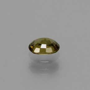 Color-Change Garnet Gemstone in 5.7 x 4.4 mm Size for Sale, Color-Change Garnet Stone in Golden Yellow Color