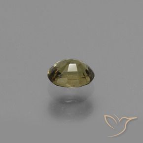 Color-Change Garnet Gemstone in 5.3 x 4.3 mm Size for Sale, Color-Change Garnet Stone in Golden Yellow Color