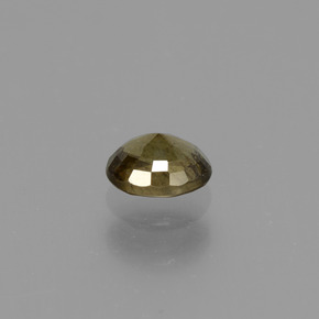 Color-Change Garnet Gemstone in 5.5 x 4.6 mm Size for Sale, Color-Change Garnet Stone in Golden Yellow Color