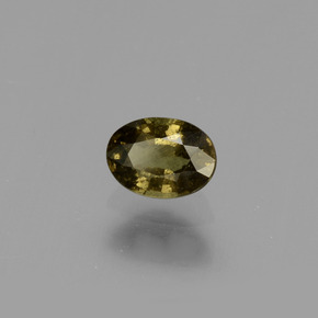 0.61 ct Multicolor Color-Change Garnet Stone, Natural Color-Change Garnet in Oval Facet Shape for Sale