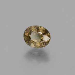 0.81 ct Brown Color-Change Garnet Stone, Natural Color-Change Garnet in Oval Facet Shape for Sale