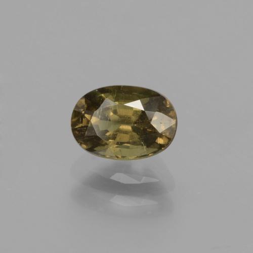 0.96 ct Brown Color-Change Garnet Stone, Natural Color-Change Garnet in Oval Facet Shape for Sale